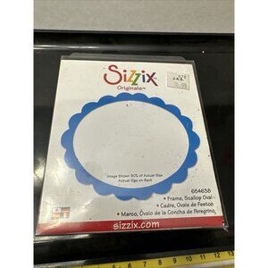Sizzix Originals Die Large Scallop Oval Frame